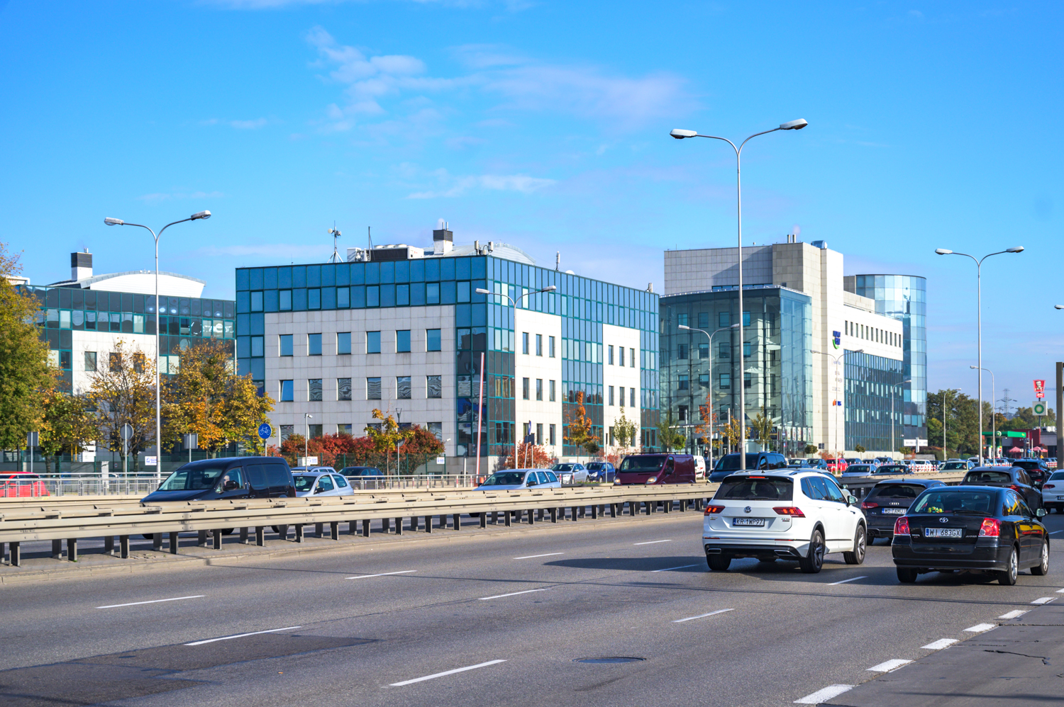 Zdjęcie architektury budynku Jerozolimskie Business Park